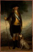 Francisco de Goya Charles IV as a huntsman Germany oil painting artist